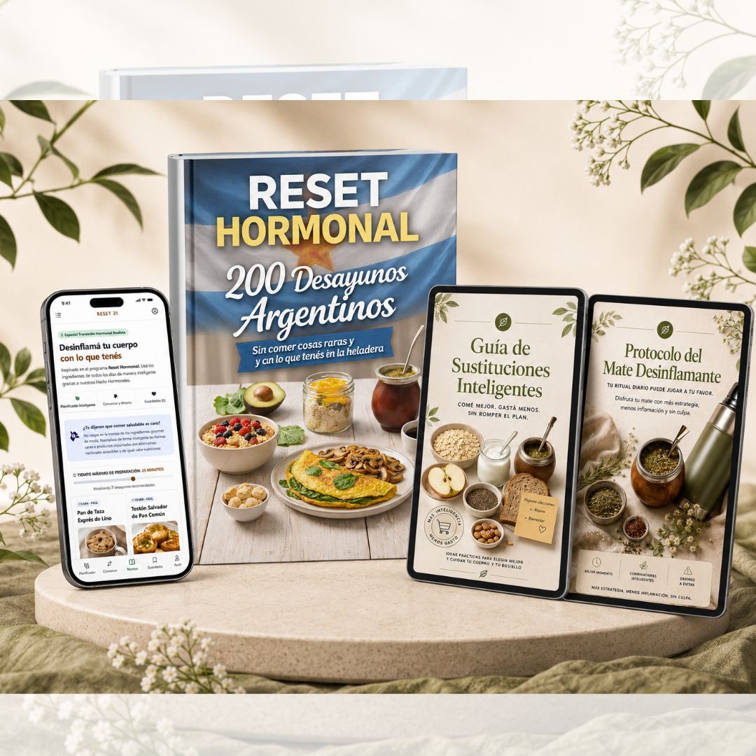 Reset Hormonal + 200 Desayunos + 3 bonos